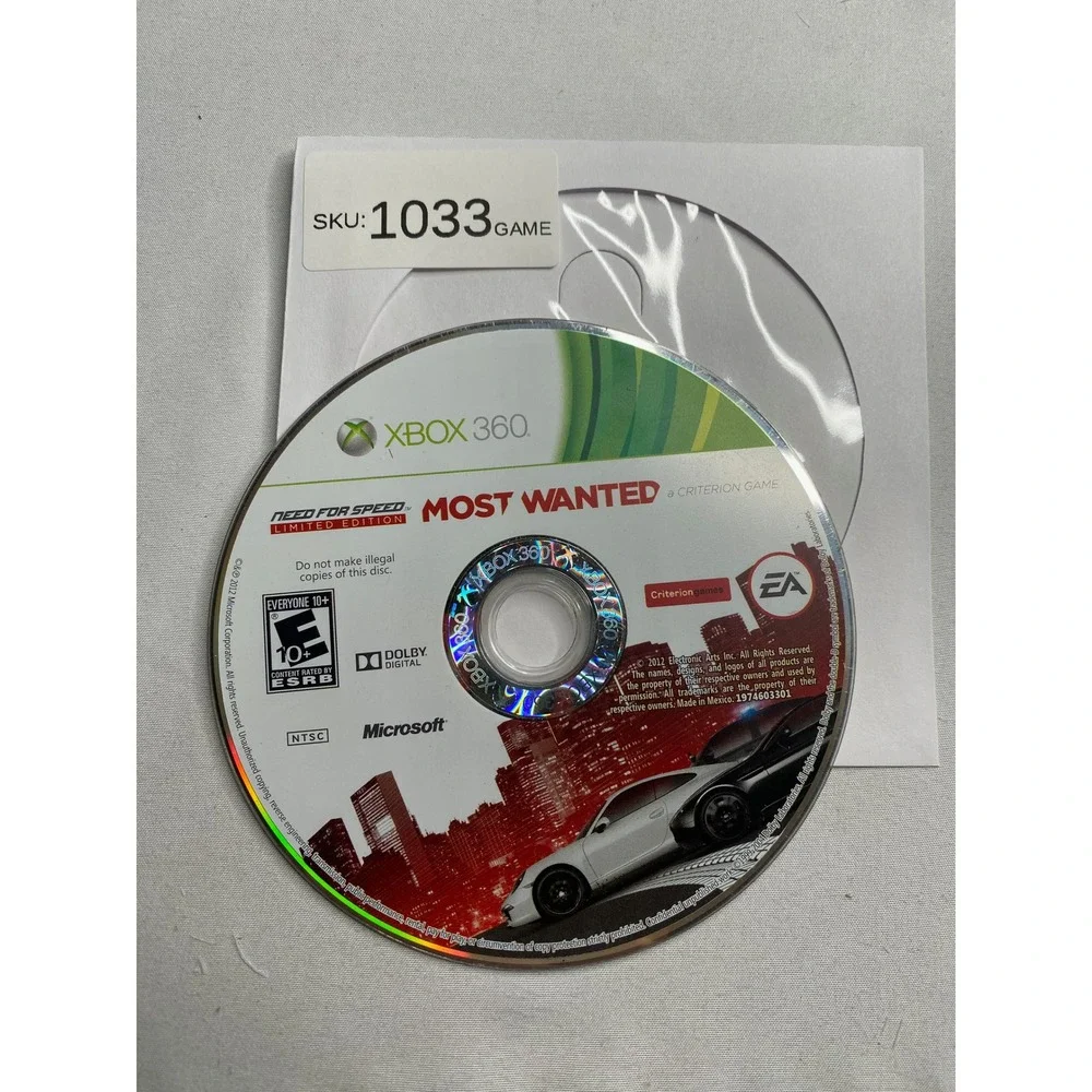 Need for Speed Most Wanted Limited Edition Xbox 360